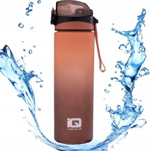 IQ Bidon butelka na wode ze słomką z uchwytem IQ Vie silikonowy 720 ml fioletowy 5