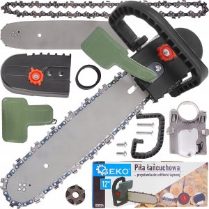 Piła łańcuchowa Geko Piła łańcuchowa 12" – przystawka do szlifierki kątowej (20) 2
