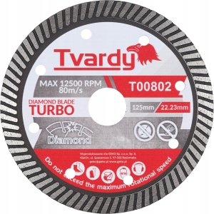 Tvardy Tarcza diamentowa Turbo 125x10x22.23mm (100) 1