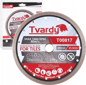 Tvardy Tarcza diamentowa do Gresu 200x10x25.4/22.23mm (25) 1