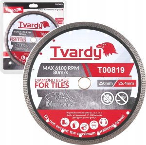 Tvardy Tarcza diamentowa do Gresu 250x10x25.4/22.23mm (25) 1