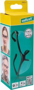 Wolfcraft Korekcyjne okulary ochronne +2,5  Wolfcraft ,CE 3