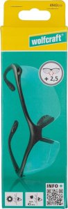 Wolfcraft Korekcyjne okulary ochronne +2,5  Wolfcraft ,CE 4