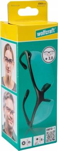 Wolfcraft Korekcyjne okulary ochronne +3,0  Wolfcraft ,CE 3
