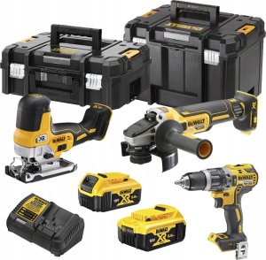 Zestaw elektronarzędzi Dewalt DEWALT ZESTAW COMBO 18V DCK329P2T (DCD796+DCG405+DCS335) 2x5,0Ah 1