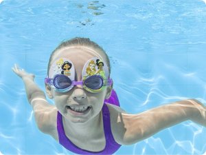 Bestway Okularki do pływania dla dzieci Księżniczki Bestway 9102U 8