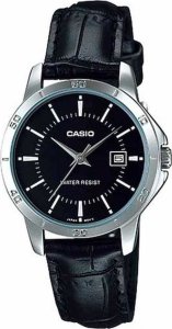 Zegarek Casio Zegarek marki Casio model LTP-V004L kolor Czarny. Akcesoria damski. Sezon: Cały rok NoSize 1