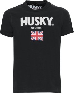 Husky Koszulka T-shirt marki Husky model HS23BEUTC35CO177-JOHN kolor Czarny. Odzież męska. Sezon: Cały rok 52 1