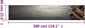vidaXL vidaXL Dywanik kuchenny z motywem wina, 60x300 cm, aksamitny 5