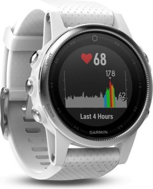 Zegarek sportowy Garmin Fenix 5S biały (010-01685-00) 2