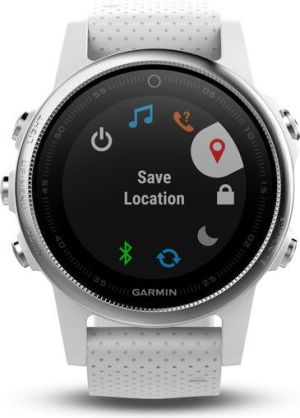 Zegarek sportowy Garmin Fenix 5S biały (010-01685-00) 3