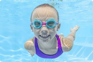 Bestway Okularki do pływania dla dzieci Arielka Bestway 9102Z 6