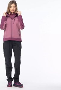 Hi-Tec Damska kurtka Lady Nikka Softshell Fioletowa r. S 19