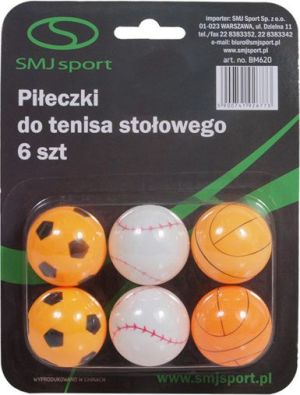 SMJ sport Piłeczki do ping ponga outdoor kpl. 6szt. 1