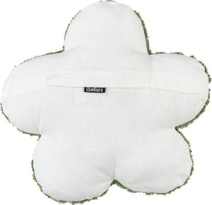 Beliani 2 bawełniane poduszki dekoracyjne dla dzieci kwiaty 30 x 30 cm zielone SORREL 4