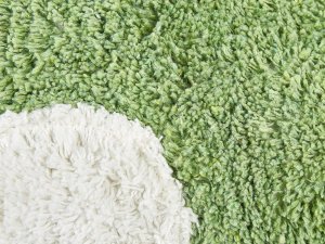 Beliani 2 bawełniane poduszki dekoracyjne dla dzieci kwiaty 30 x 30 cm zielone SORREL 6