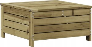 vidaXL 3-częściowy zestaw mebli do ogrodu, z poduszkami, impregnowana sosna 5