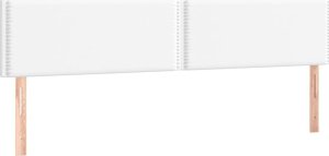 vidaXL Łóżko kontynentalne z materacem i LED, białe, 120x190 cm 9