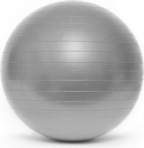 SMJ sport Piłka gimnastyczna GB-S1105 65cm srebrna (5349) 1