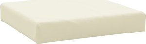 vidaXL Poduszki na palety, 3 szt., kremowe, tkanina Oxford 5