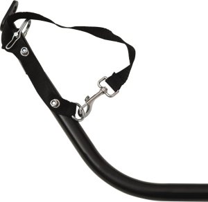 vidaXL Przyczepka rowerowa, czarno-żółta, 30 kg, żelazo 10