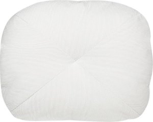 Beliani Sofa rozkładana jednoosobowa sztruksowa biała OLDEN 8