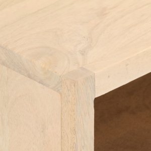 vidaXL Szafka pod TV, 110x30x40 cm, lite drewno mango i żelazo 6