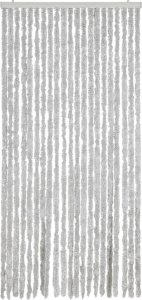 vidaXL Zasłona przeciwko owadom, szara, 90x220 cm, szenil 3