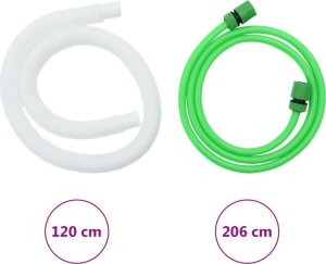 vidaXL Zbiornik na wodę, z kranikiem, składany, 1350 L, PVC 10