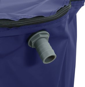 vidaXL Zbiornik na wodę, z kranikiem, składany, 750 L, PVC 6