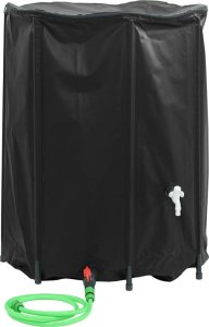 vidaXL Zbiornik na wodę, z kranikiem, składany, 750 L, PVC 1