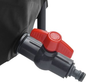 vidaXL Zbiornik na wodę, z kranikiem, składany, 750 L, PVC 7