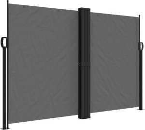 vidaXL Zwijana markiza boczna, antracytowa, 160 x 600 cm 2