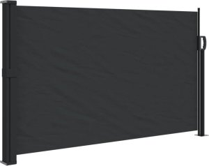 vidaXL Zwijana markiza boczna, czarna, 120 x 600 cm 2