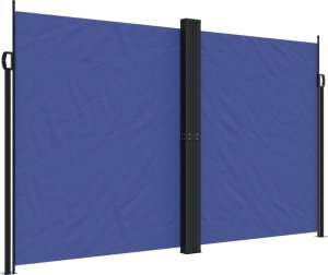 vidaXL Zwijana markiza boczna, niebieska, 200x600 cm 2