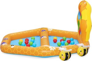 Bestway Plac zabaw dmuchany Pszczułki 127 x 119 x 61 cm Bestway 52639 3