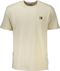 Tommy Hilfiger T-SHIRT MĘSKI Z KRÓTKIM RĘKAWEM TOMMY HILFIGER BEŻOWY XL 1