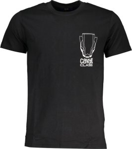 Cavalli Class T-SHIRT MĘSKI Z KRÓTKIM RĘKAWEM KLASY CAVALLI CZARNA XL 1