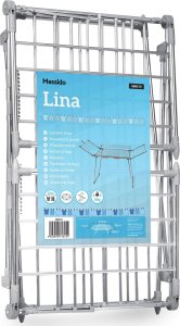 Suszarka na pranie Massido Suszarka na pranie stojąca rozkładana Lina 22 mb stal nierdzewna 9