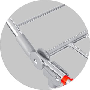 Suszarka na pranie Massido Suszarka na pranie stojąca rozkładana Debora stal nierdzewna 19 mb 8