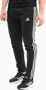 Adidas Spodnie męskie adidas Essentials Single Jersey Tapered Open Hem 3-Stripes czarne IC0044 2XL 1