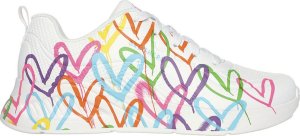 Skechers Buty SKECHERS Uno Lite - Heart of Hearts  (177977-WMLT) 37.5 1