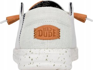 HEY DUDE Hey Dude Wendy Washed 40297-100 białe 40 6