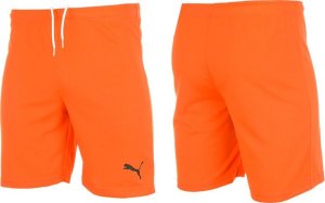 Puma Spodenki dla dzieci Puma teamRISE Short Jr pomarańczowe 704943 08 116cm 1