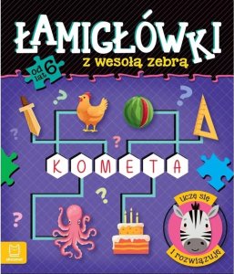 Aksjomat Łamigłówki z wesołą Zebrą Rysuję rozwiązuję 39181 1