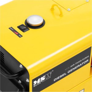 Agregat MSW Agregat generator prądotwórczy diesel na kółkach 230/400 V 7500 W 8.75 kVA 16 l Agregat generator prądotwórczy diesel na kółkach 230/400 V 7500 W 8.75 kVA 16 l 4