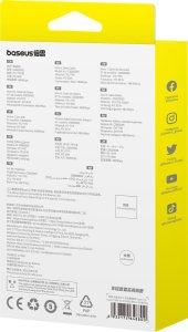 Kabel USB Baseus USB-C - USB-C 1 m Biały (6932172648800) 6