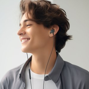 Słuchawki Acefast Słuchawki douszne do iPhone iPad ze złączem Lightning 1.2 m czarne Słuchawki douszne do iPhone iPad ze złączem Lightning 1.2 m czarne 6