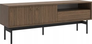 Selsey Szafka RTV Olar 154cm Orzech Carini naturalny 1