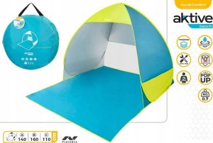 Aktive COLOR BABY 62165 Namiot plażowy żółto-nieb 2